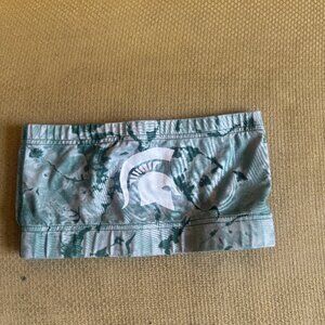 Michigan State Tie Dye Bandeau Size XS